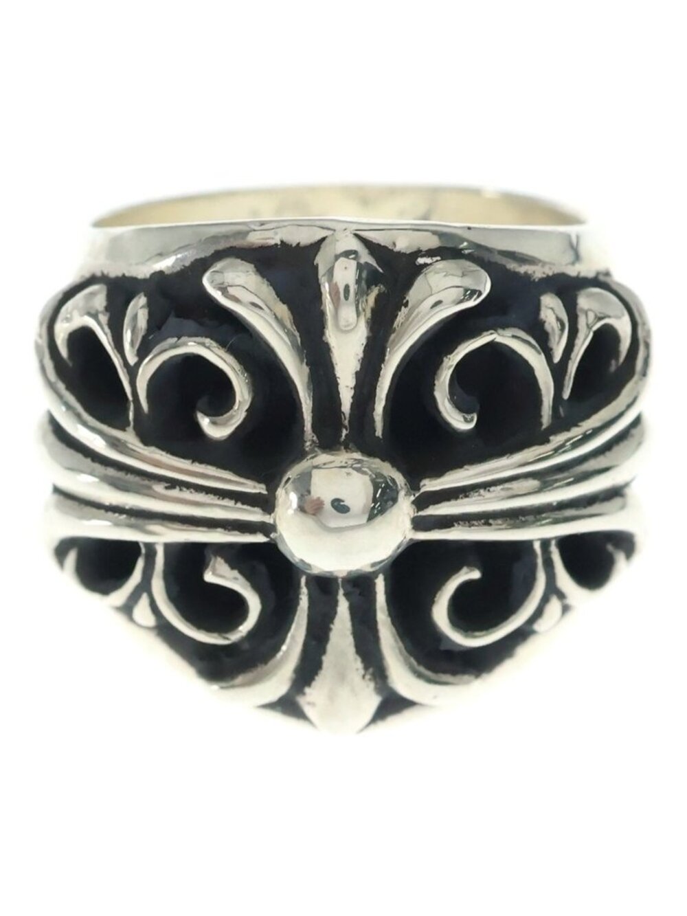 Chrome Hearts Keeper Ring Silver